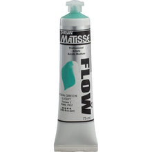 White Smoke Derivan Matisse Flow Acrylic Paint, S2, 75ml, Aqua Green light Acrylic Paints