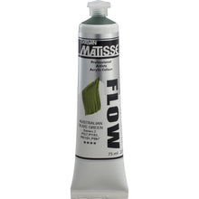 White Smoke Derivan Matisse Flow Acrylic Paint, S2, 75ml, Australian Olive Green Acrylic Paints