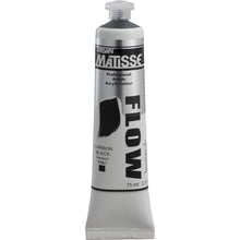 White Smoke Derivan Matisse Flow Acrylic Paint, S1, 75ml, Carbon Black Acrylic Paints