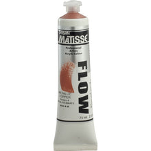 White Smoke Derivan Matisse Flow Acrylic Paint, S4, 75ml, Metallic copper Acrylic Paints
