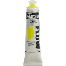 White Smoke Derivan Matisse Flow Acrylic Paint, S2, 75ml, Primary Yellow Acrylic Paints
