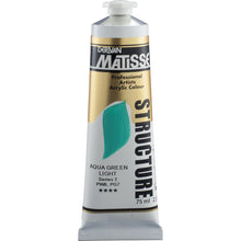 White Smoke Derivan Matisse Structure Acrylic Paint, S2, 75ml, Aqua Green Light Acrylic Paints