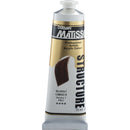 White Smoke Derivan Matisse Structure Acrylic Paint, S1, 75ml, Burnt Umber Acrylic Paints