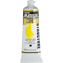 White Smoke Derivan Matisse Structure Acrylic Paint, S4, 75ml, Cadmium Free Yellow Light Acrylic Paints