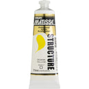 White Smoke Derivan Matisse Structure Acrylic Paint, S1, 75ml, Designers Yellow Acrylic Paints