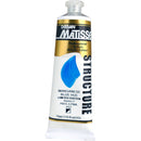 White Smoke Derivan Matisse Structure Acrylic Paint, S2, 75ml, Manganese Blue Hue Acrylic Paints