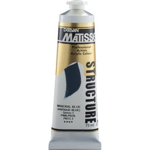 White Smoke Derivan Matisse Structure Acrylic Paint, S2, 75ml, Mineral Blue Acrylic Paints