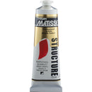 White Smoke Derivan Matisse Structure Acrylic Paint, S3, 75ml, Napthol Scarlet Acrylic Paints