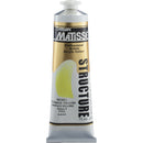 White Smoke Derivan Matisse Structure Acrylic Paint, S4, 75ml, Nickel Titanate Yellow (Naples Yellow) Acrylic Paints