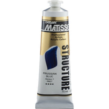 White Smoke Derivan Matisse Structure Acrylic Paint, S1, 75ml, Prussian Blue Acrylic Paints