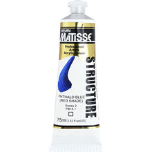 White Smoke Derivan Matisse Structure Acrylic Paint, S2, 75ml, Phthalo Blue Red shade Acrylic Paints