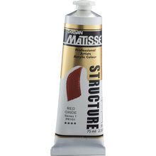 White Smoke Derivan Matisse Structure Acrylic Paint, S1, 75ml, Red Oxide Acrylic Paints