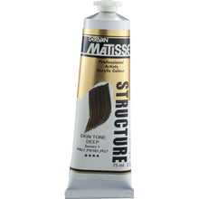 White Smoke Derivan Matisse Structure Acrylic Paint, S1, 75ml, Skin Tone Deep Acrylic Paints