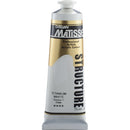 White Smoke Derivan Matisse Structure Acrylic Paint, S1, 75ml, Titanium White Acrylic Paints