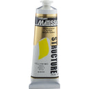 White Smoke Derivan Matisse Structure Acrylic Paint, S2, 75ml, Yellow Mid Azo Acrylic Paints