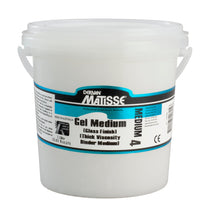 White Smoke Derivan Matisse Gel Medium, 1Lt Mediums