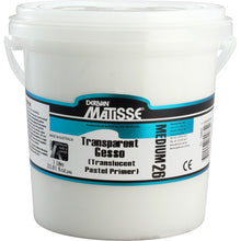 White Smoke Derivan Matisse Transparent Gesso, 1Lt Acrylic Gesso and Surface Preparation