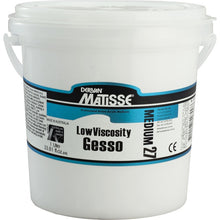 White Smoke Derivan Matisse Low Viscosity Gesso, 1Lt Acrylic Gesso and Surface Preparation