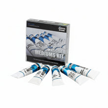 White Smoke Derivan Matisse Mediums Kit, 5x75ml Mediums