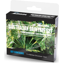 Dark Slate Gray Derivan Matisse Structure Daintree Rainforest Set, 5x75ml Acrylic Paints