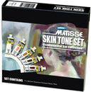 Black Derivan Matisse Structure, Skin Tone Set, 5x75ml Acrylic Paints