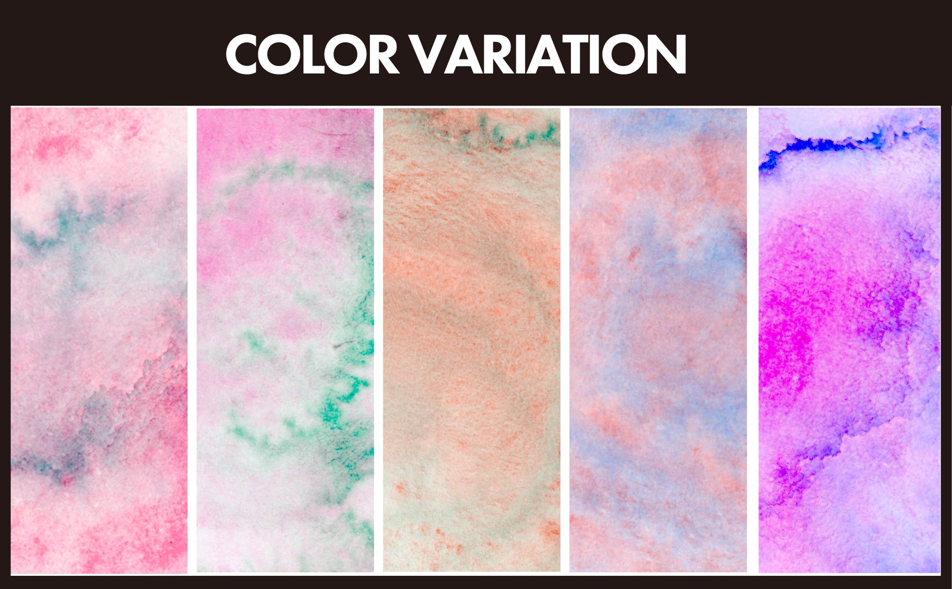 Thistle Kuretake Gansai Tambi Granulating Colours Watercolour Set – 5 Colours Watercolour Paint