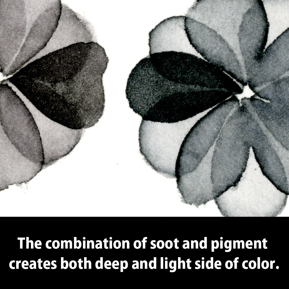 Black Kuretake Gansai Tambi Sumi Colours Watercolour Set – 6 Colours Watercolour Paint
