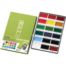 White Smoke Kuretake Gansai Tambi Watercolour Paint, 18 Set Watercolour Paints