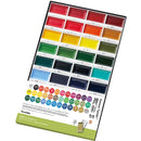White Smoke Kuretake Gansai Tambi Watercolour Paint, 36 Set Watercolour Paints