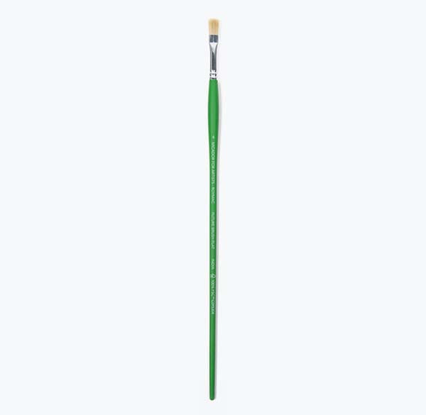 Dark Sea Green Micador For Artists Future Brush  Flat, Size 4 Paint Brushes