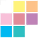 White Smoke Posca PC1M Paint Markers, Assorted Soft Colours, 8Pk Paint Markers