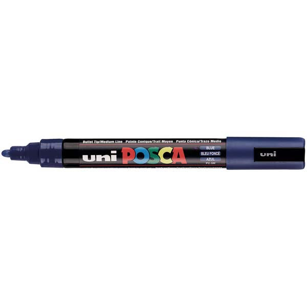 White Smoke Posca PC5M Paint Markers, Assorted Colours, 4Pk Paint Markers
