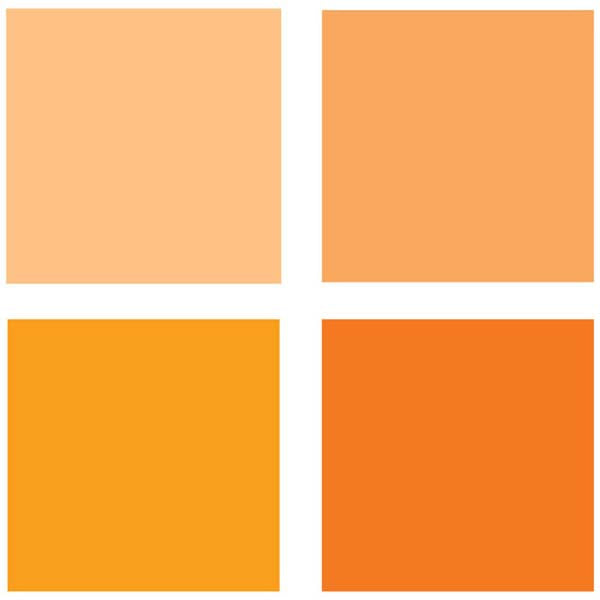 Light Goldenrod Posca PC5M Paint Markers, Orange Shades, 4Pk Paint Markers