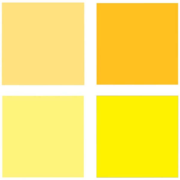 Khaki Posca PC5M Paint Markers, Yellow Shades, 4Pk Paint Markers