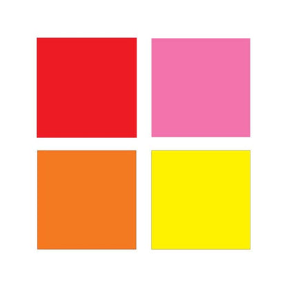 Red Posca PC5M Paint Markers, Fluorescent Colours, 4Pk Paint Markers