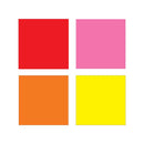 Red Posca PC5M Paint Markers, Fluorescent Colours, 4Pk Paint Markers