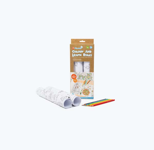 White Smoke Micador jR Colour and Learn Rolls, 2 Pack Easter