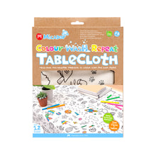 White Smoke Micador jR. Colour Wash Repeat Tablecloth, 100 x 150cm Kids Colouring Books