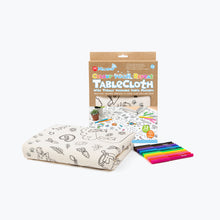 White Smoke Micador jR. Colour Wash Repeat Tablecloth, 100 x 150cm Kids Colouring Books