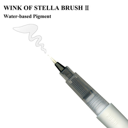 White Smoke ZIG Wink of Stella Brush II Sets, Clear Pens & Markers
