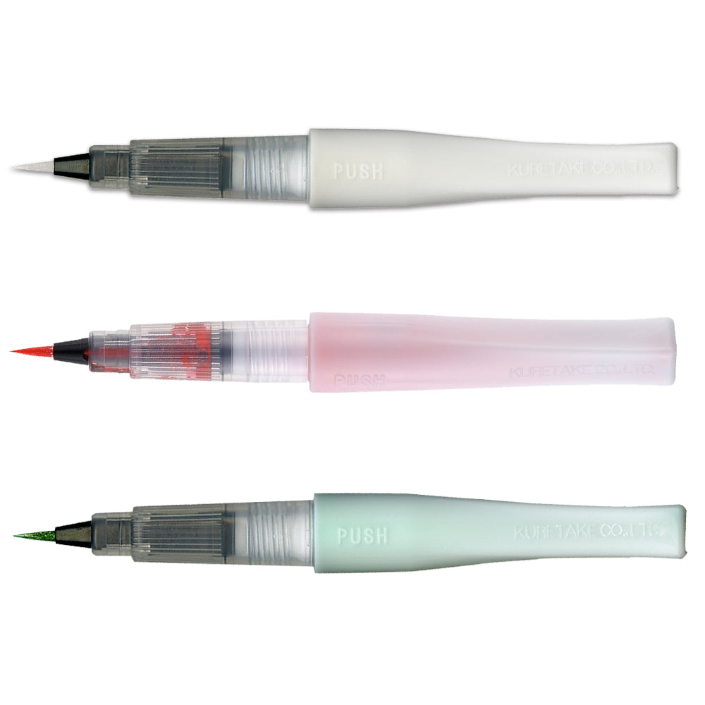 White Smoke ZIG Wink of Stella Brush II Sets, White Christmas Set Pens & Markers