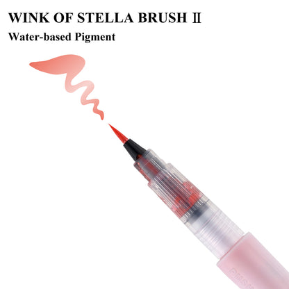 White Smoke ZIG Wink of Stella Brush II Sets, White Christmas Set Pens & Markers