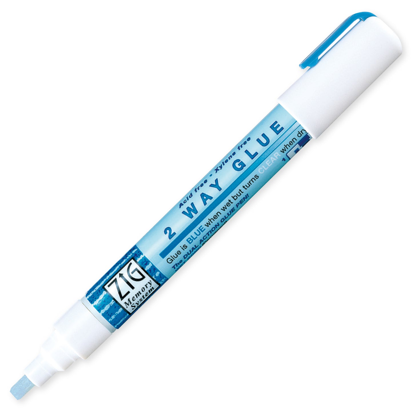 White Smoke Zig 2 Way Glue Chisel Tip, 4mm Glues