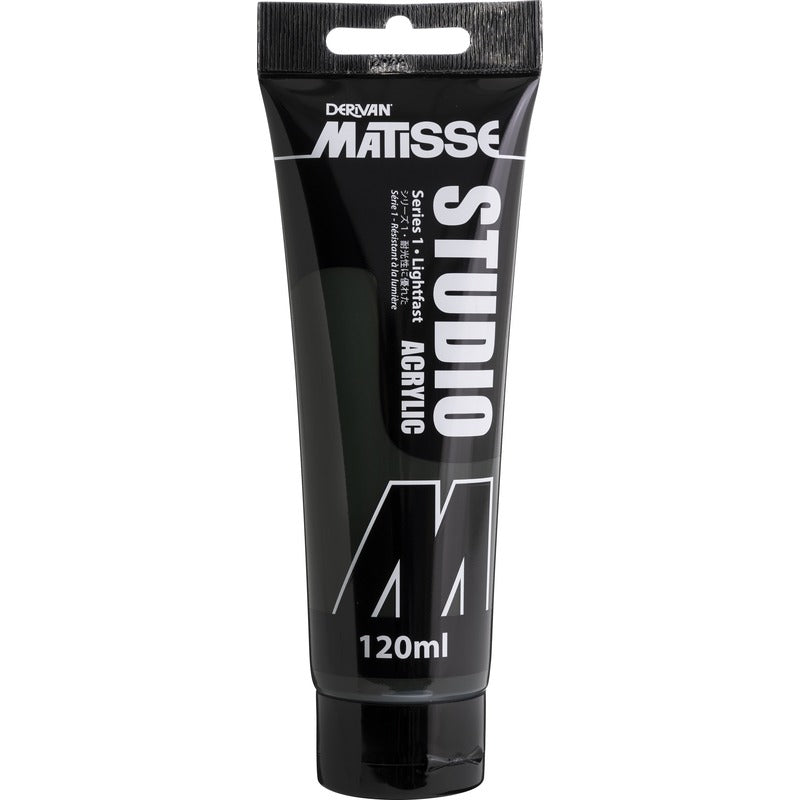 White Smoke Derivan Matisse Studio Acrylic Paint, 120ml, Australian Leaf Green Acrylic Paints