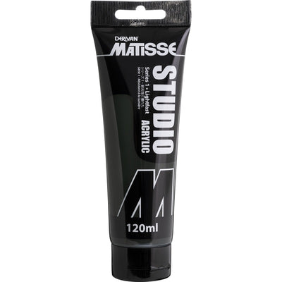 White Smoke Derivan Matisse Studio Acrylic Paint, 120ml, Australian Leaf Green Acrylic Paints