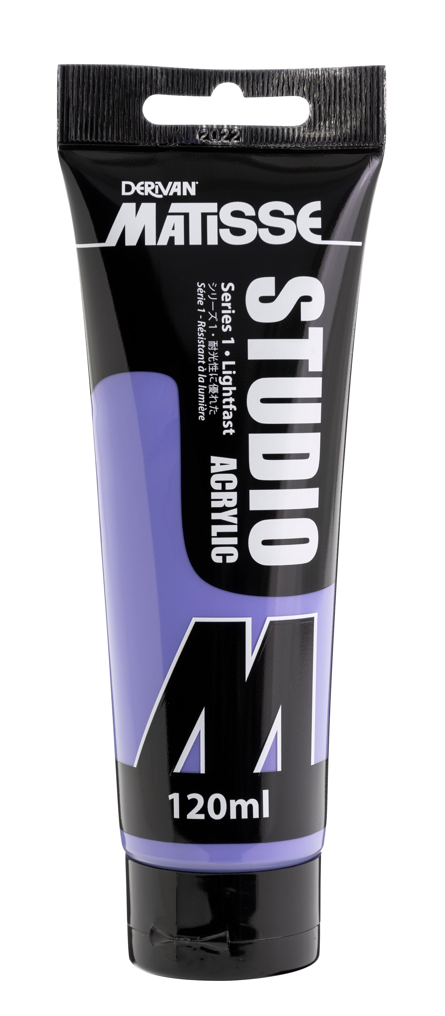White Smoke Derivan Matisse Studio Acrylic Paint, 120ml, Grey Violet Blue Acrylic Paints