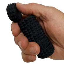 White Smoke Kaiko MagStak Core Textured Black Core Fidget Toys