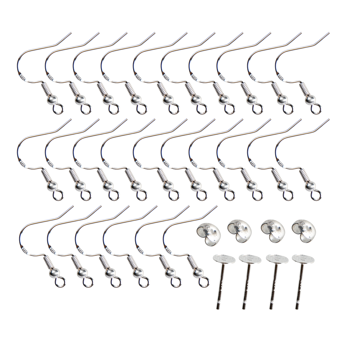 Light Gray Urban Crafter Earring kit Resin Moulds