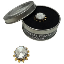 White Smoke Kaiko Mini Cog by Kaiko SILVER Mini Cog by Kaiko 12g in window tin Fidget Toys