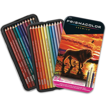 White Smoke Prismacolor Premier Pencils, Highlights & Shadows Assortment, 24Pk Pencils